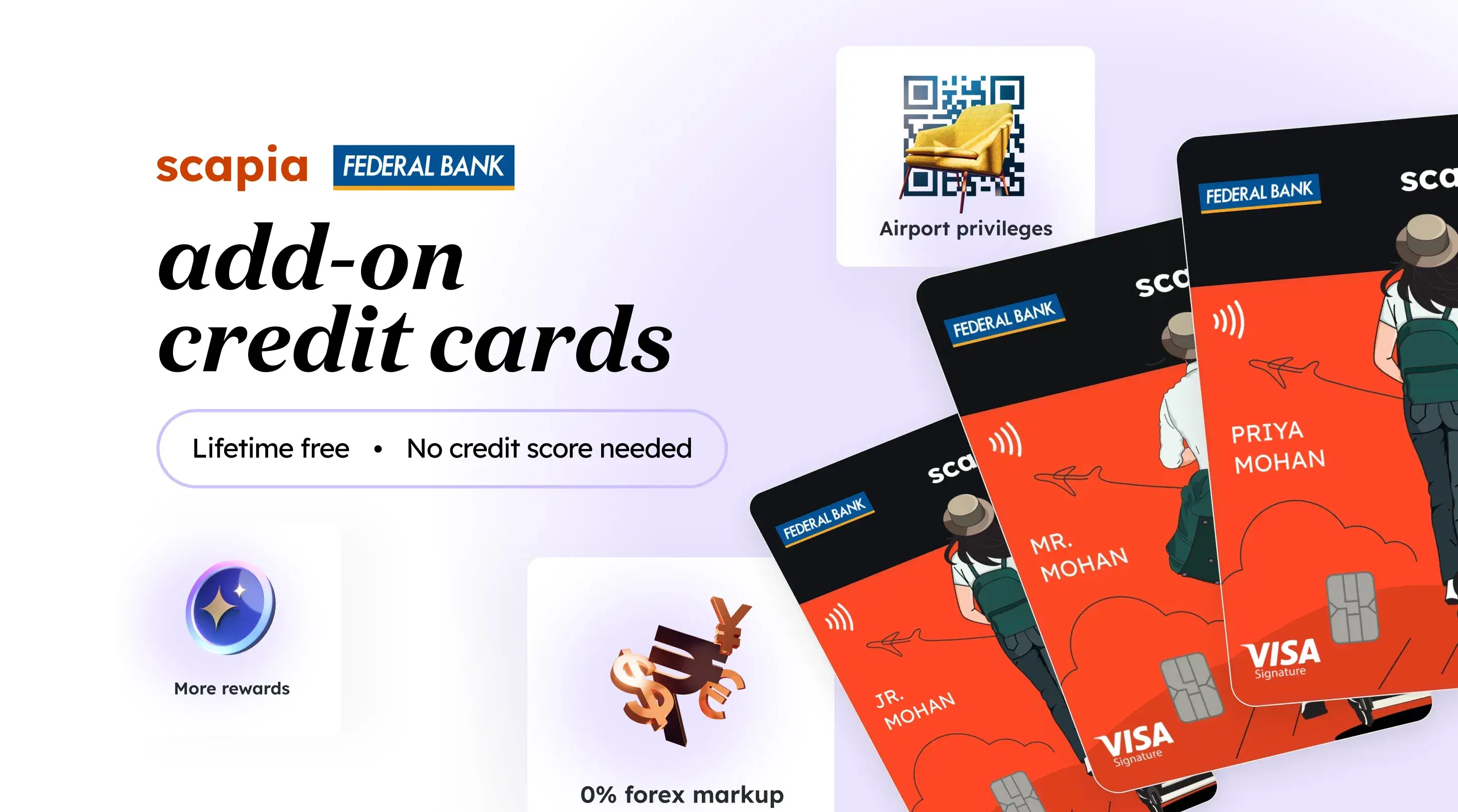 Scapia and Federal Bank launch a first-of-its-kind Add-On Credit Card, empowering users to share credit and travel privileges with complete independence